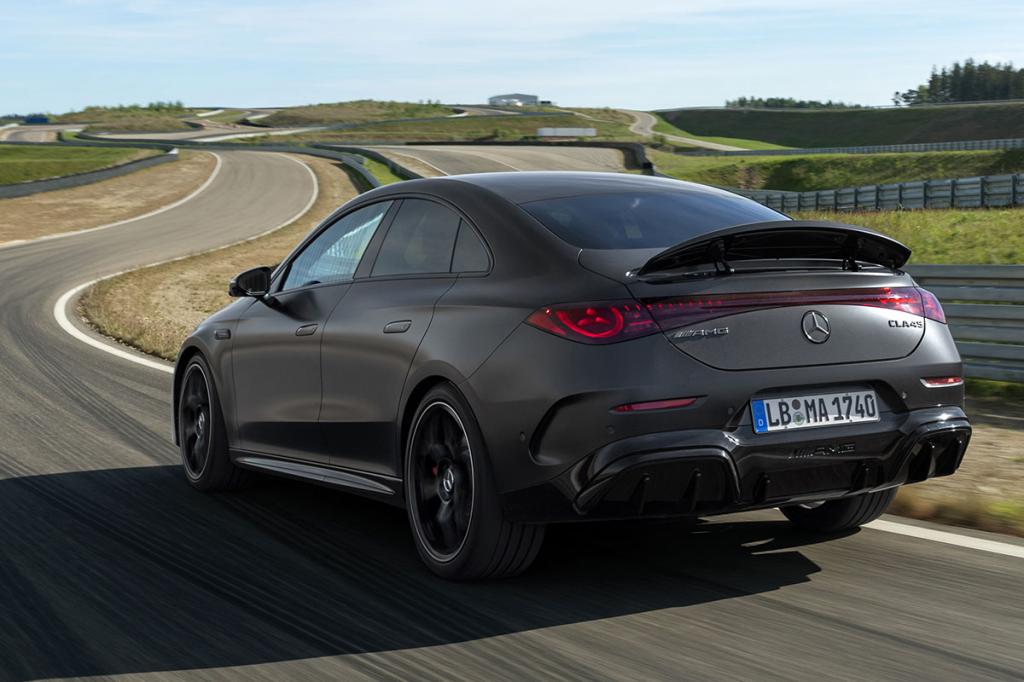 Mercedes-AMG CLA 45 �lectrique : un faux V8 meilleur qu'un vrai ? Mercedes-AMG CLA 45 �lectrique : un faux V8 meilleur qu'un vrai ?