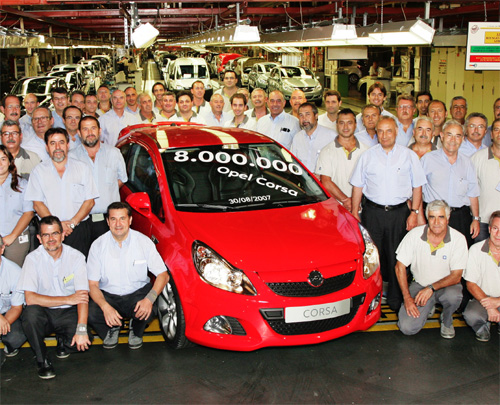 IAA Francfurt 2007 : Bon anniversaire Opel Corsa ! IAA Francfurt 2007 : Bon anniversaire Opel Corsa !