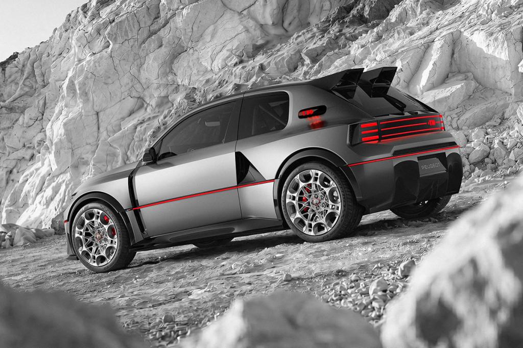 Peugeot E-T16 Concept : l'hommage �lectrique � la 205 Turbo 16 Peugeot E-T16 Concept : l'hommage �lectrique � la 205 Turbo 16