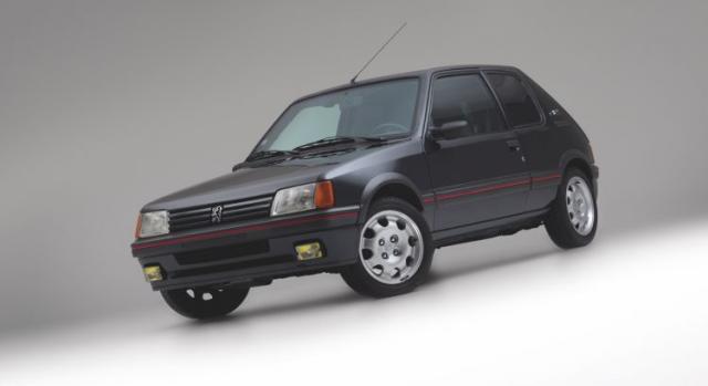 La Peugeot 205 GTI blind�e de Bernard Arnault en vente La Peugeot 205 GTI blind�e de Bernard Arnault en vente