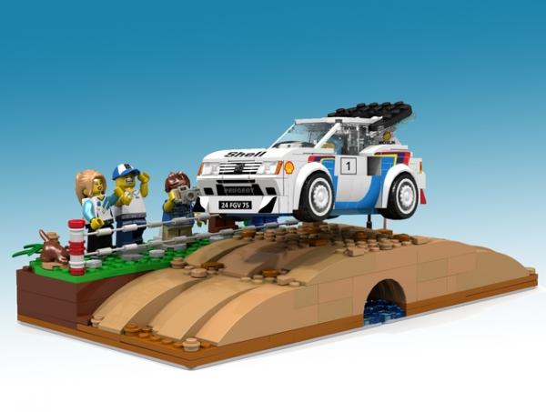 La Peugeot 205 T16 en Lego ? Soutenez le projet ! La Peugeot 205 T16 en Lego ? Soutenez le projet !