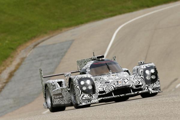 Porsche LMP1 : premier test � Weissach Porsche LMP1 : premier test � Weissach