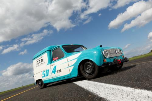 Une 4L � Bonneville ! Une 4L � Bonneville !