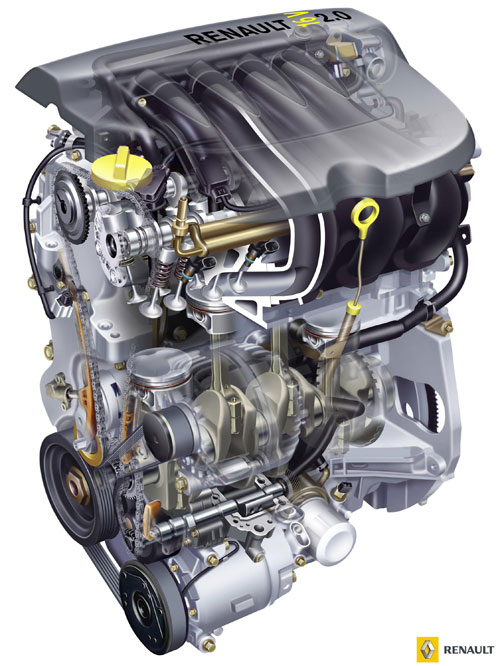La Renault Clio inaugure le nouveau 2L 16v M4R La Renault Clio inaugure le nouveau 2L 16v M4R