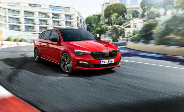 La Skoda Scala en tenue Monte-Carlo La Skoda Scala en tenue Monte-Carlo