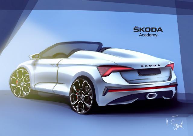 Concept : la Skoda Scala se mue en Spyder ! Concept : la Skoda Scala se mue en Spyder !