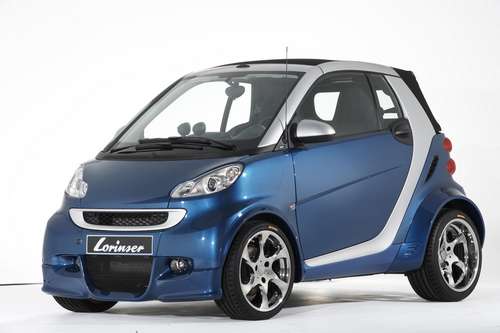 180 km/h en smart fortwo ? Possible avec Lorinser ! 180 km/h en smart fortwo ? Possible avec Lorinser !