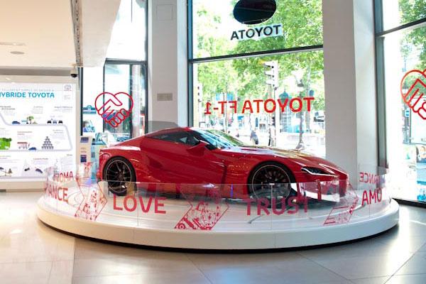 Le concept Toyota FT-1 expos� � Paris Le concept Toyota FT-1 expos� � Paris