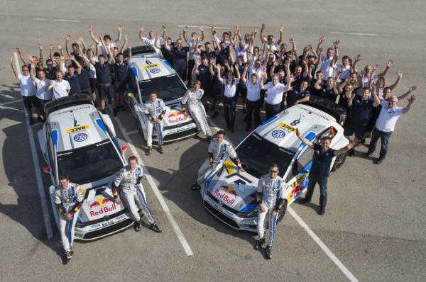Volkswagen, champion du monde constructeur en WRC Volkswagen, champion du monde constructeur en WRC