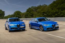 Retraite d�cal�e pour les Alfa Romeo Giulia et Stelvio