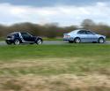 Match des extr�mes : smart roadster vs BMW M5 V8 sur circuit !!