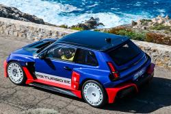 Premi�re sortie pour la Renault 5 Turbo 3E sur les routes de Corse