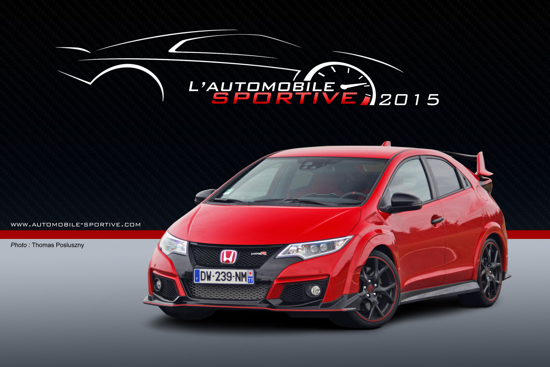automobile sportive année 2015 honda civic type r