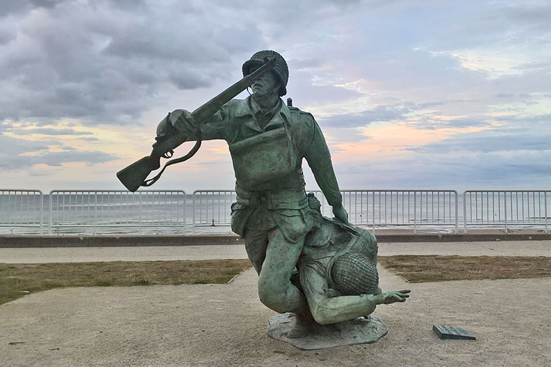 road trip pour visiter les plages du débarquement dans le calvados en normandie