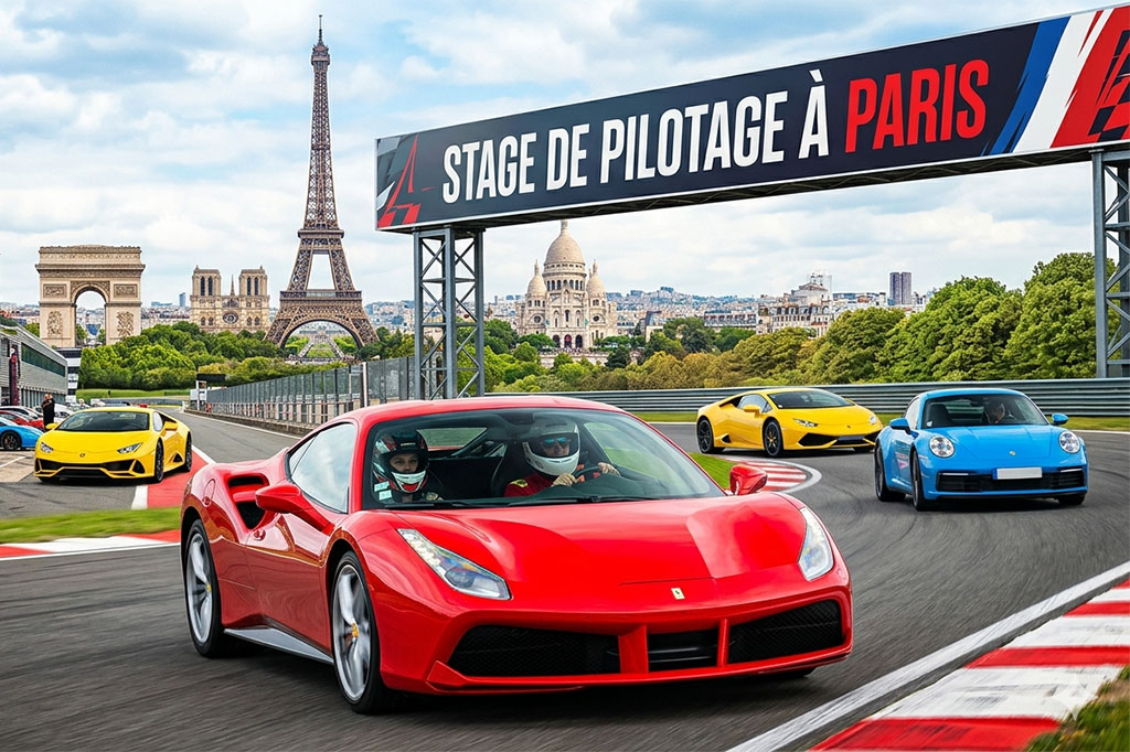 stage de pilotage sur circuit à paris pour team builidng